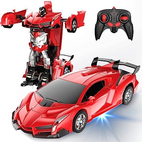 Desuccus Remote Control Car, Transform Robot RC Car for Kids, 2.4Ghz 1:18 Scale Model Racing Car ... | Amazon (US)