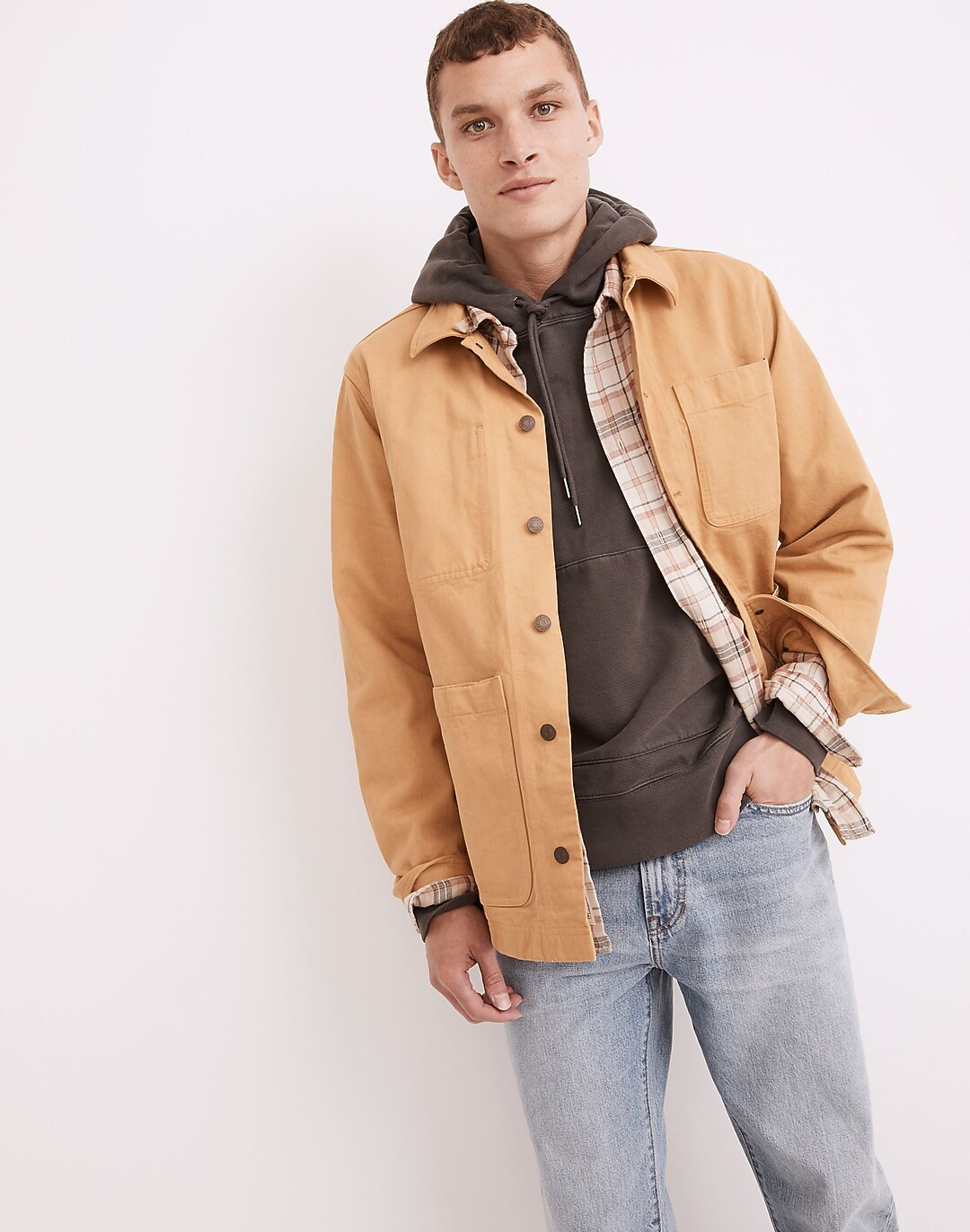 Garment-Dyed Canvas Chore Jacket | Madewell