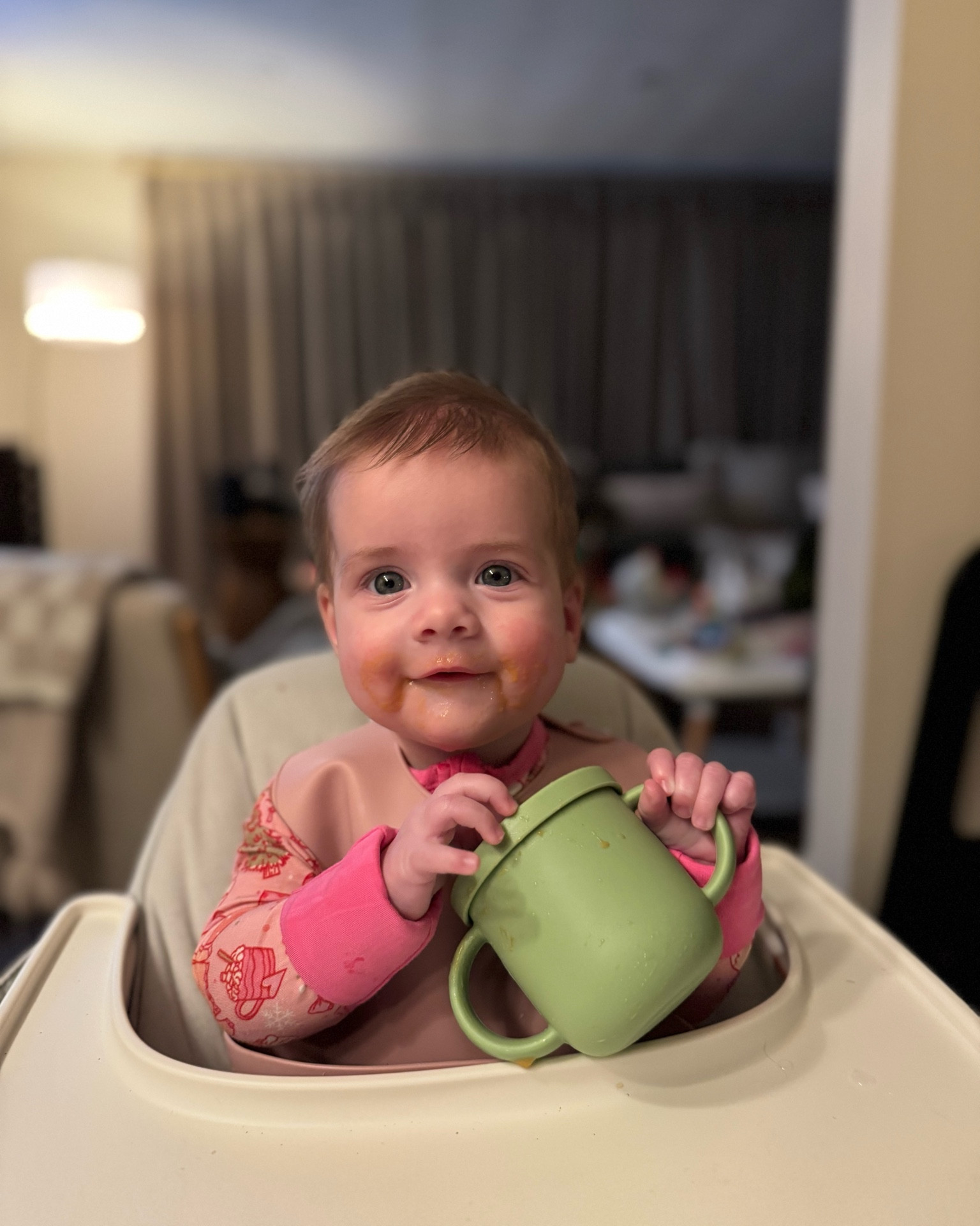 Linking to Evie’s bibs, baby led weaning utensils and her highchair! We love all of them 🩷🩷 she loves this cup so much, the straw is textured for them!

Amazon finds, BLW, highchair for baby, pink bibs, bibs with catch all 

#LTKBaby #LTKFindsUnder50 #LTKFamily
