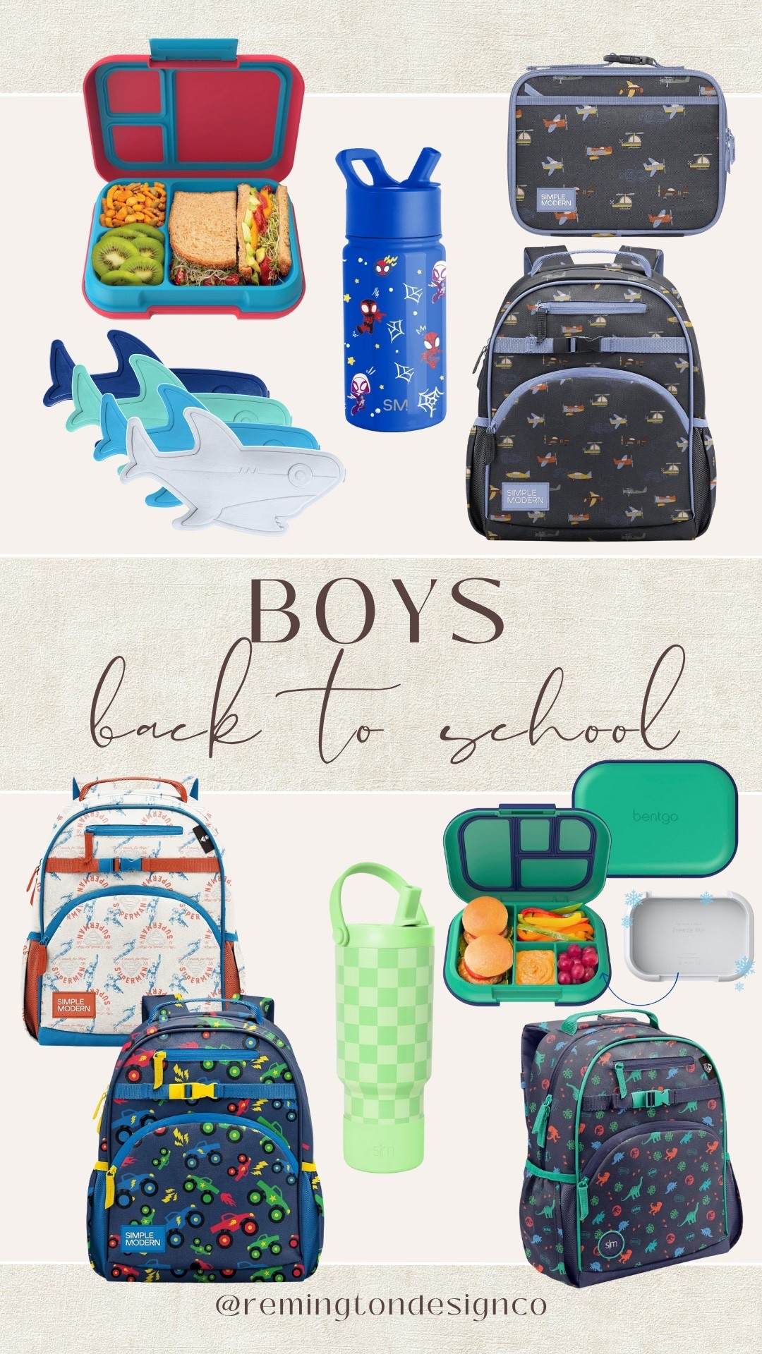 Boys back to school finds! 

Lunch box - Backpack - Kids finds - School essentials - Snack box - Water bottle - School necessities 

#LTKKids #LTKSeasonal #LTKStyleTip