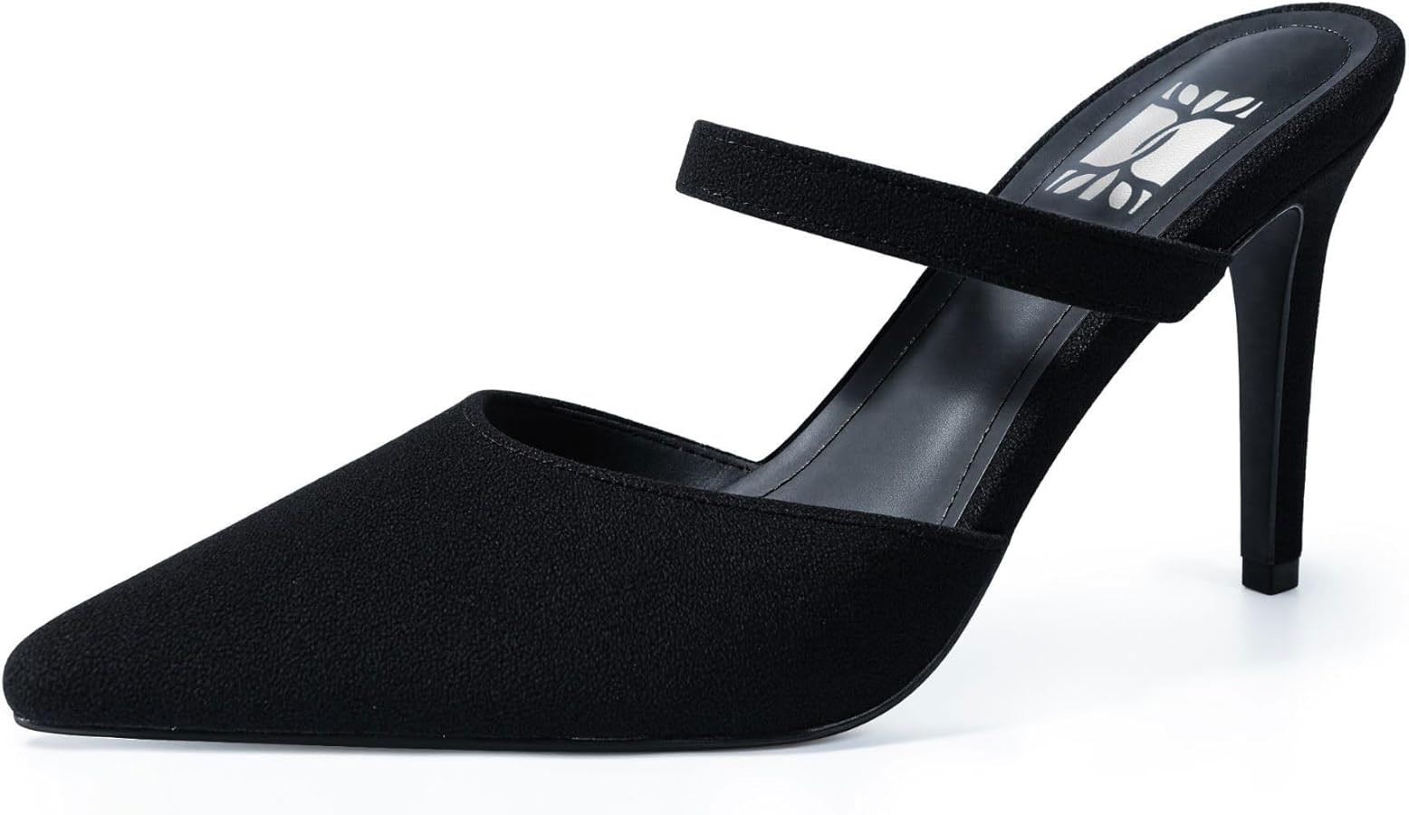 WIRALOMI Heeled Sandals for Women Pumps Closed Pointed Toe Heels Mule Heels Slip On Wedding Party... | Amazon (US)