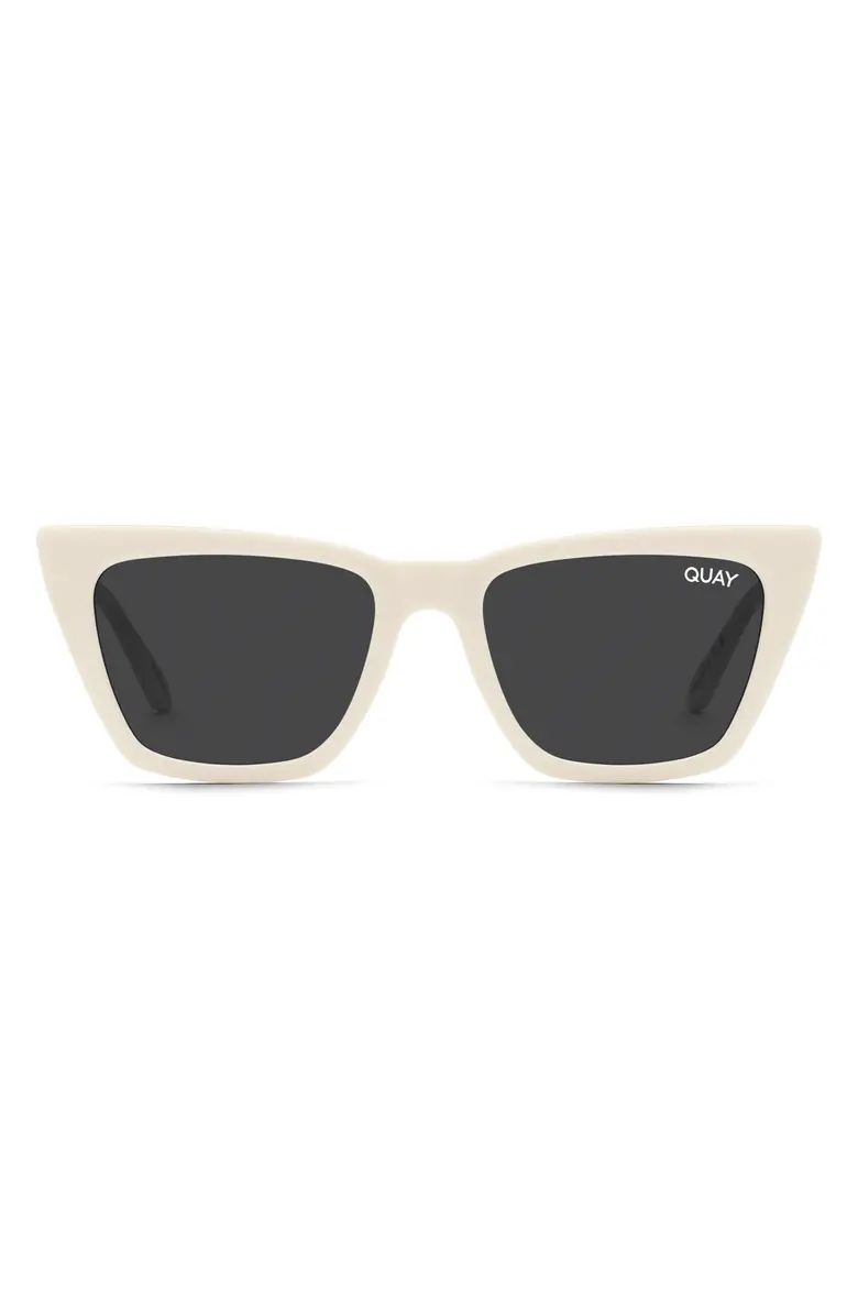 Call the Shots 48mm Polarized Small Cat Eye Sunglasses | Nordstrom