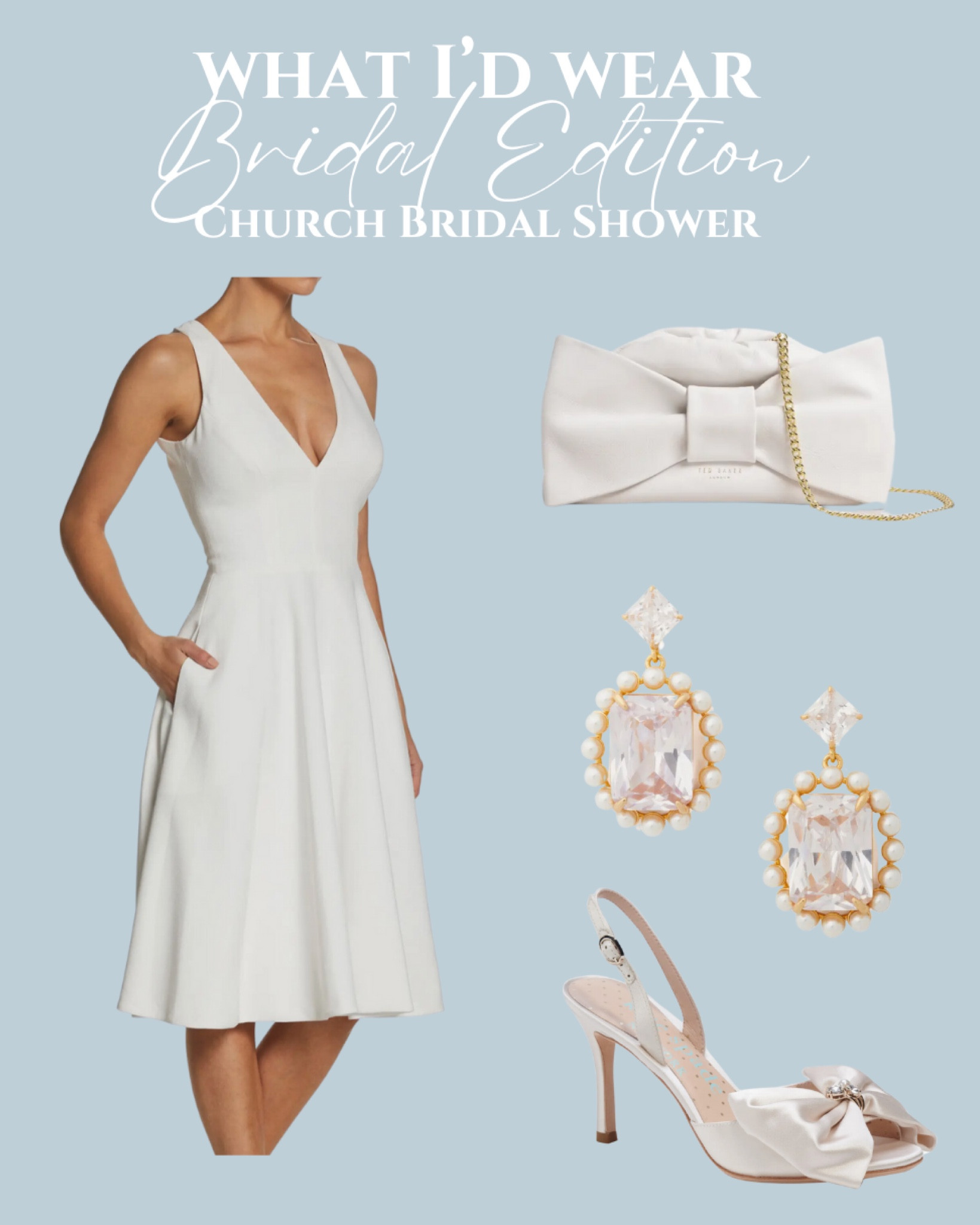 What I'd Wear to a church bridal shower - Bridal Edition from Nordstrom 🤍

#LTKwedding