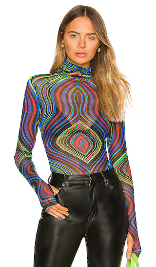 Zadie Top in Electric Swirl | Revolve Clothing (Global)