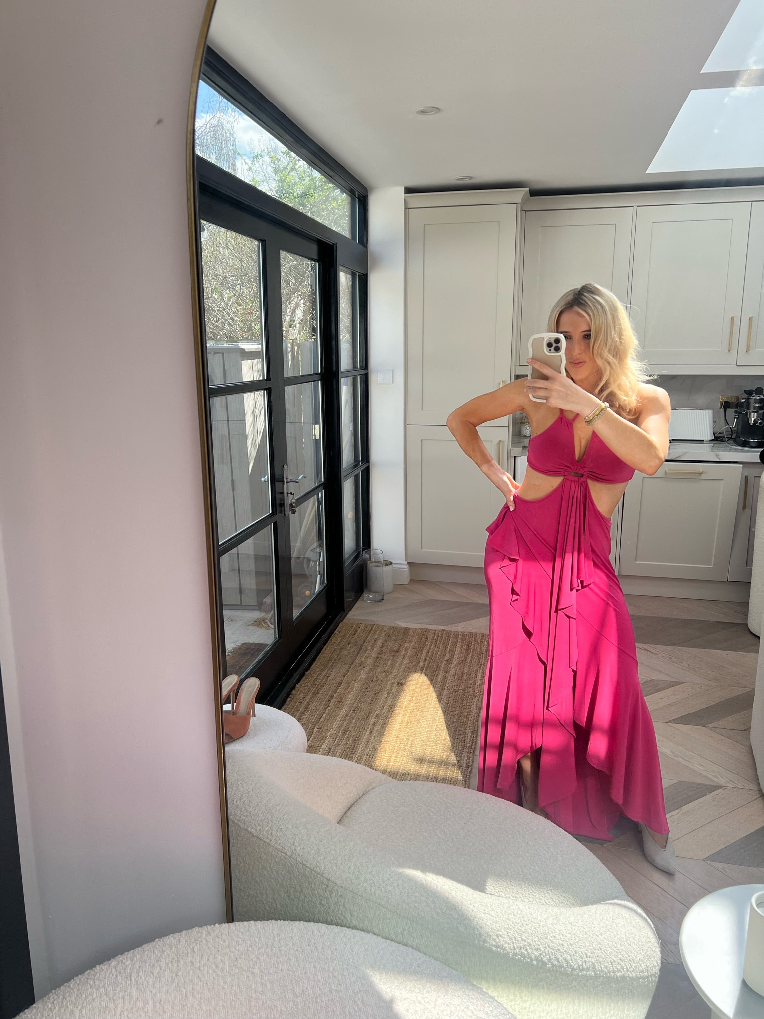 another great spring outfit! 

spring - spring dress - spring outfit - summer - summer dress - summer outfit - holiday - holiday dress - holiday outfit - vacation - vacation dress - vacation outfit - pink dress - pink outfit - pink maxi dress - pink cutout dress - maxi dress - maxi cutout dress - ruffle dress - frilly dress 

#LTKstyletip #LTKSeasonal #LTKU