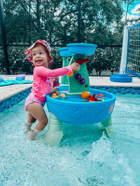 Kids water table perfect for some summer fun in the yard or by the pool ⛱️ 

#LTKKids #LTKSwim #LTKBaby