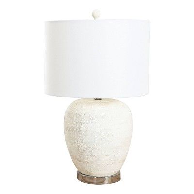 Cooper Ceramic Table Lamp Cream  - Abbyson Living | Target