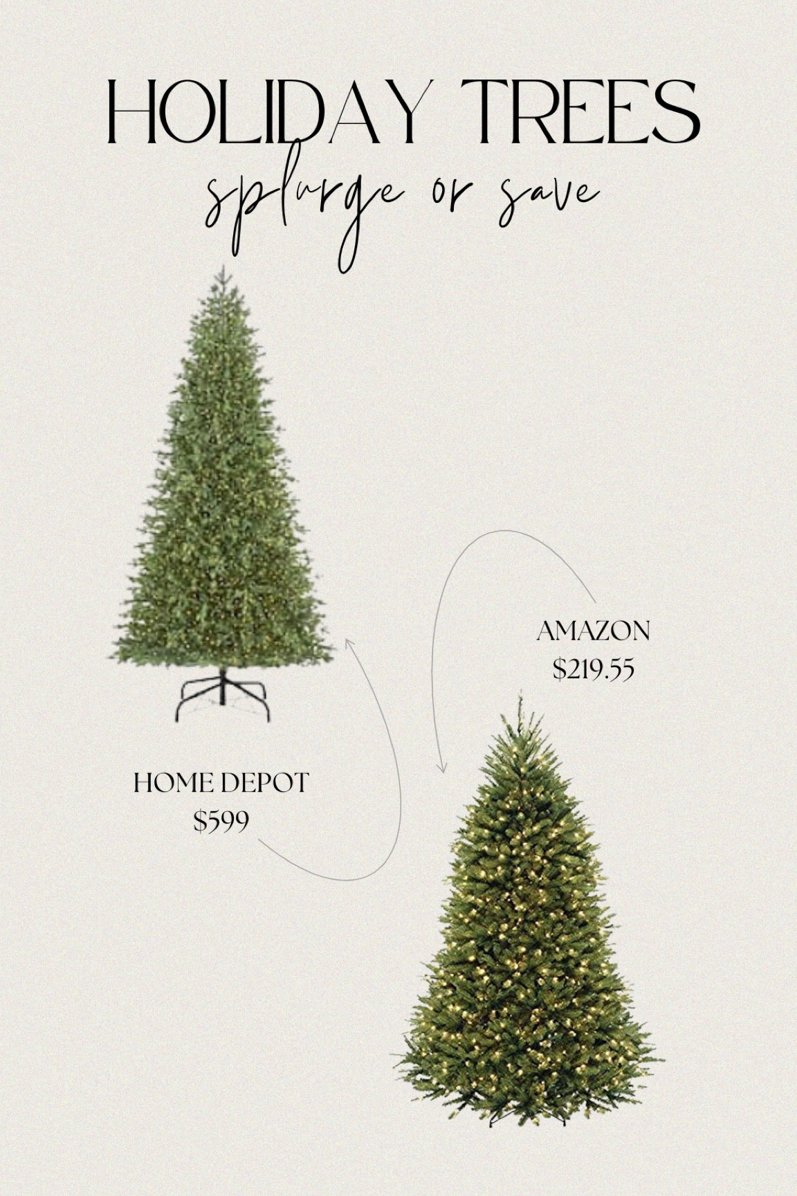 Holiday Trees Splurge or Save. Christmas Decor Finds, Budget Friendly Christmas Natural Wood Decor, Modern Organic Christmas Bedroom, Neutral Holiday Finds, Holiday Entryway Decor, Seasonal Decor, California Casual Christmas, Coastal Christmas, Farmhouse Christmas, Traditional Holiday Living Room.

#LTKCyberweek #LTKSeasonal #LTKHoliday
