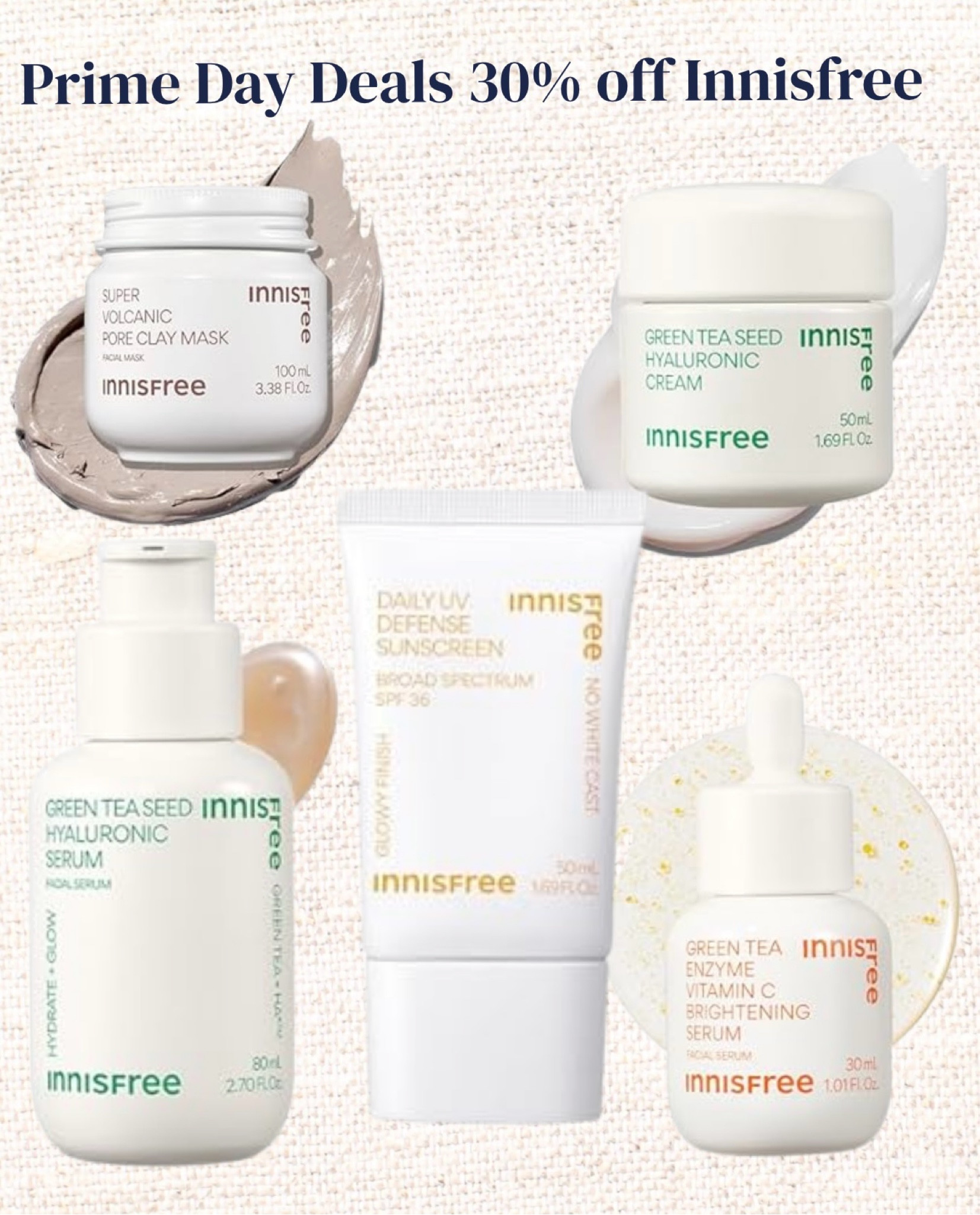 PRIME DAY DEALS INNISFREE 30% OFF

#LTKBeauty #LTKSaleAlert #LTKxPrimeDay