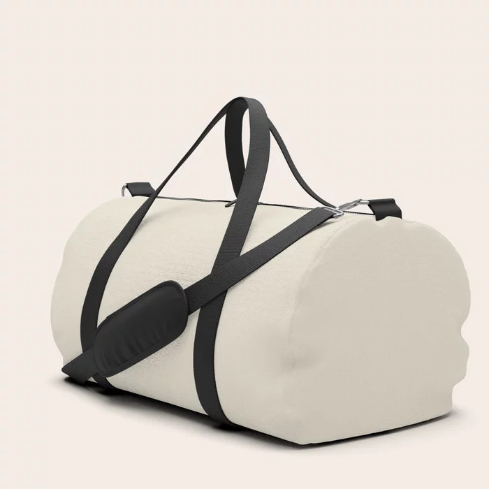 Ultra Pale Beige Cream Solid Color Pairs Valspar America Courtyard Tan 7002-13 Duffle Bag | Society6