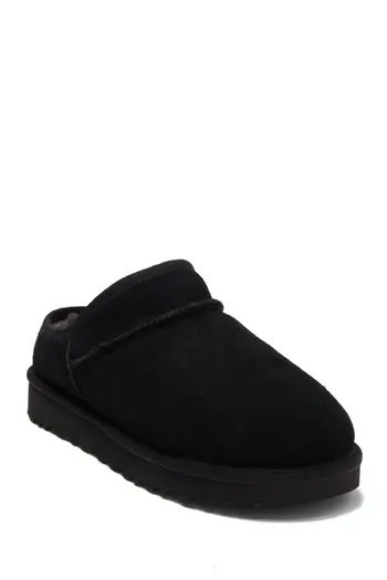 UGG® Classic Slipper in Black at Nordstrom Rack, Size 7 | Nordstrom Rack