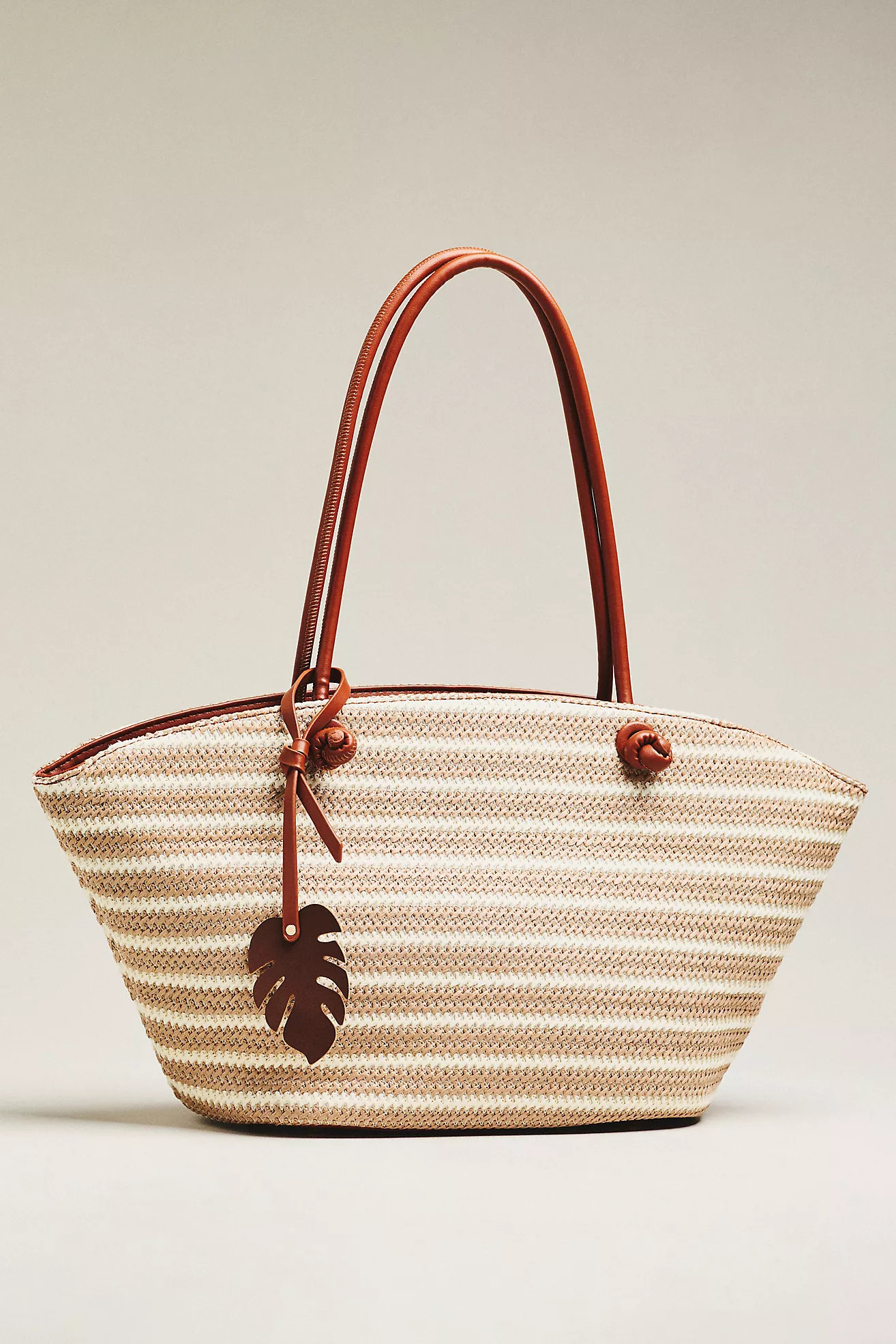 Aota Jessica Raffia Tote Bag | Anthropologie (US)