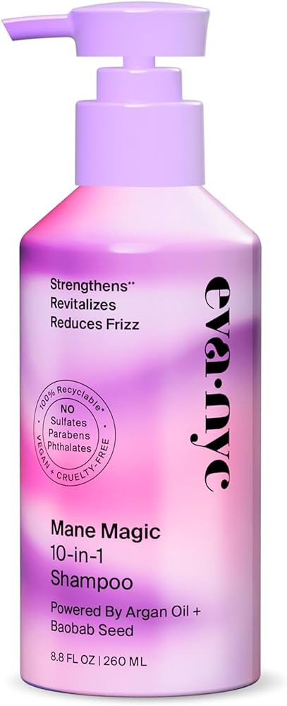 Eva NYC Mane Magic 10-in-1 Shampoo, Hair Care for Soft and Smooth Hair, Strengthening and Nourish... | Amazon (US)