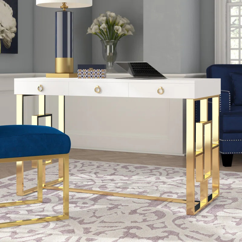 Shawndell Lacquer Writing Desk | Wayfair North America
