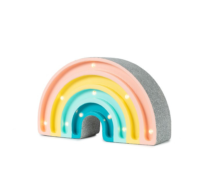 Little Lights Mini Rainbow Lamp | Pottery Barn Kids
