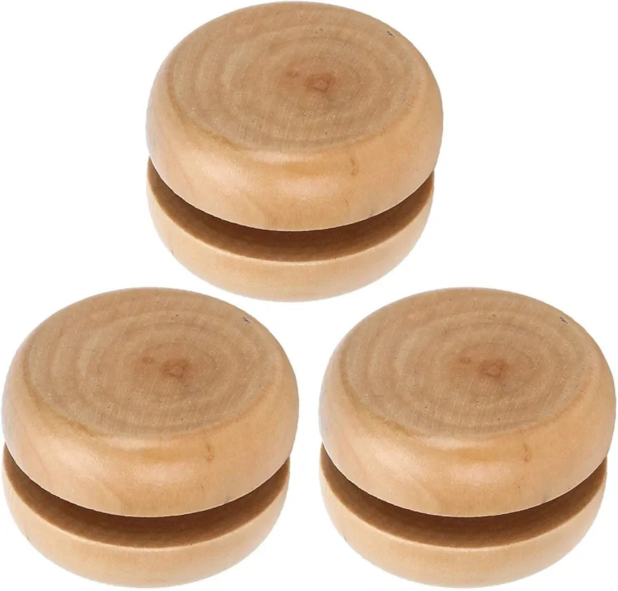 Healthy Wooden Yoyos, Portable Small Size Sturdy Yoyo, for Beginner Fun Boys for Child | Amazon (US)