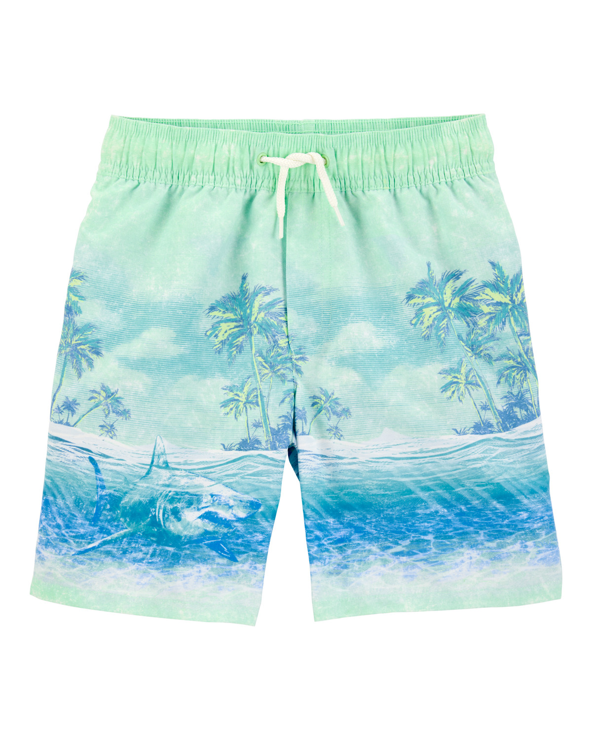 Kid Shark Print  Swim Trunks | Carter's | Carter's Inc