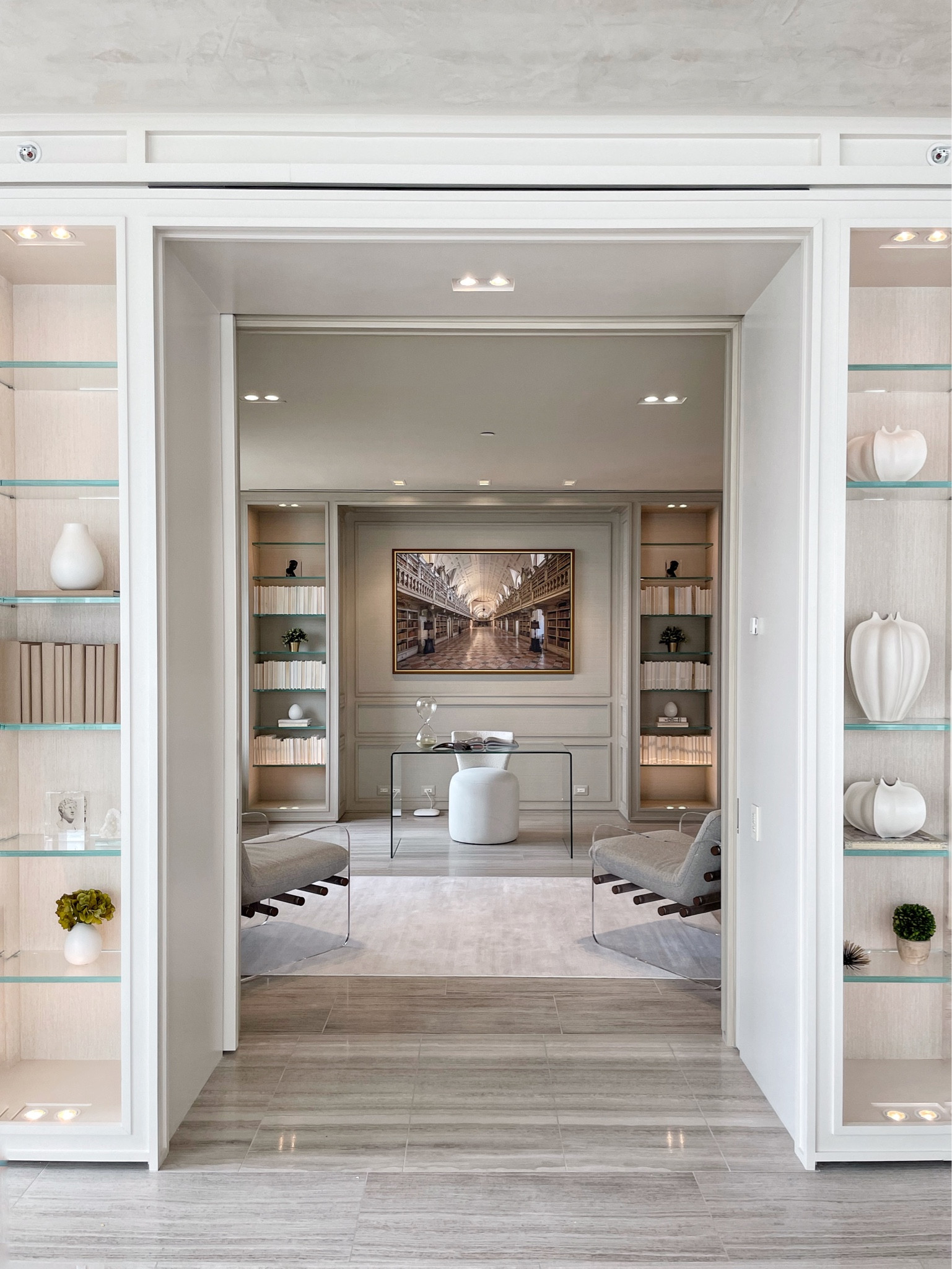 Beautiful Office Room Filled with White Furniture and Home Decor

#LTKU #LTKhome #LTKfamily