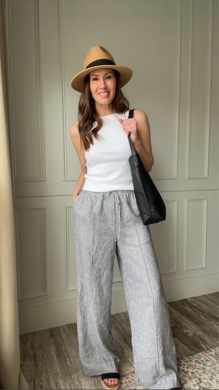 Casual outfit for this summer🔥 chic and stylish
Fresh long pants and basic white shirt✨

Follow my IG stories for daily deals finds! @urdailydealfinder

#LTKfindsunder100 #LTKsalealert #LTKstyletip