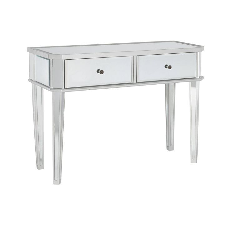 Carrick Console with Drawers Mirrored - Powell Company | Target