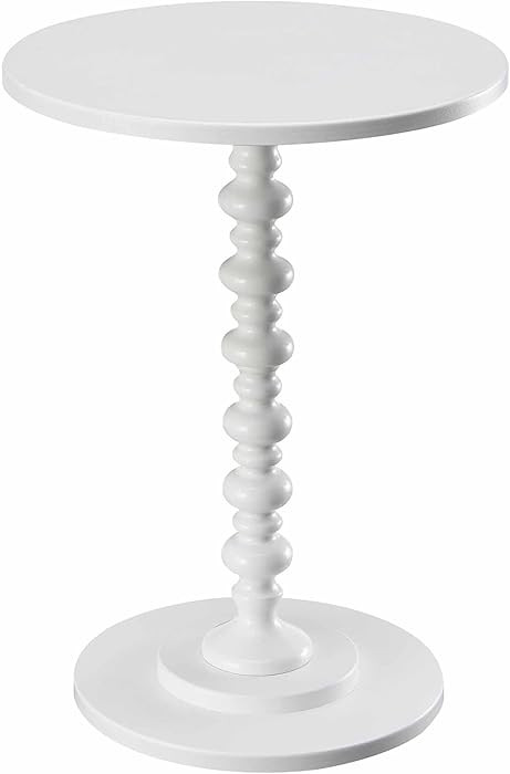 Convenience Concepts Palm Beach Spindle Table 17.75" - Traditional Round End Table for Living Roo... | Amazon (US)