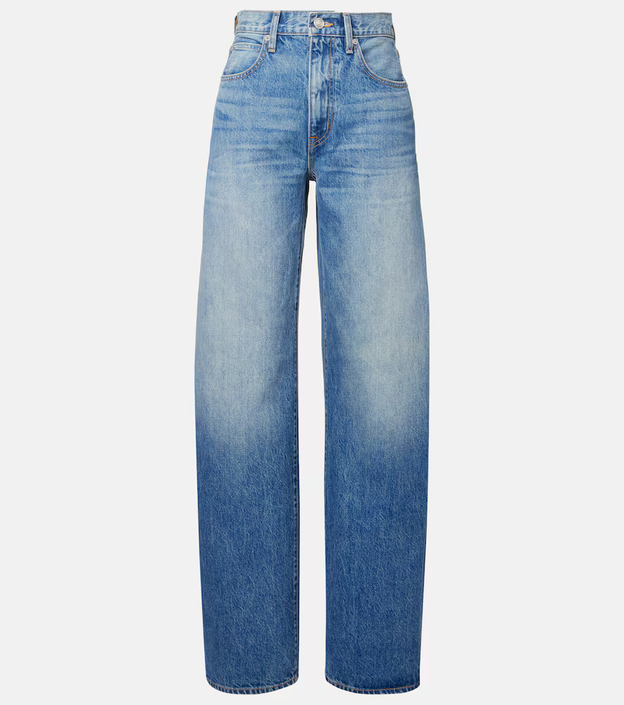 Slvrlake Cassie high-rise barrel-leg jeans | Mytheresa (INTL)