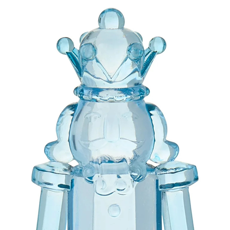 Transparent Decorative Nutcracker, Blue, 7.25", by Holiday Time | Walmart (US)