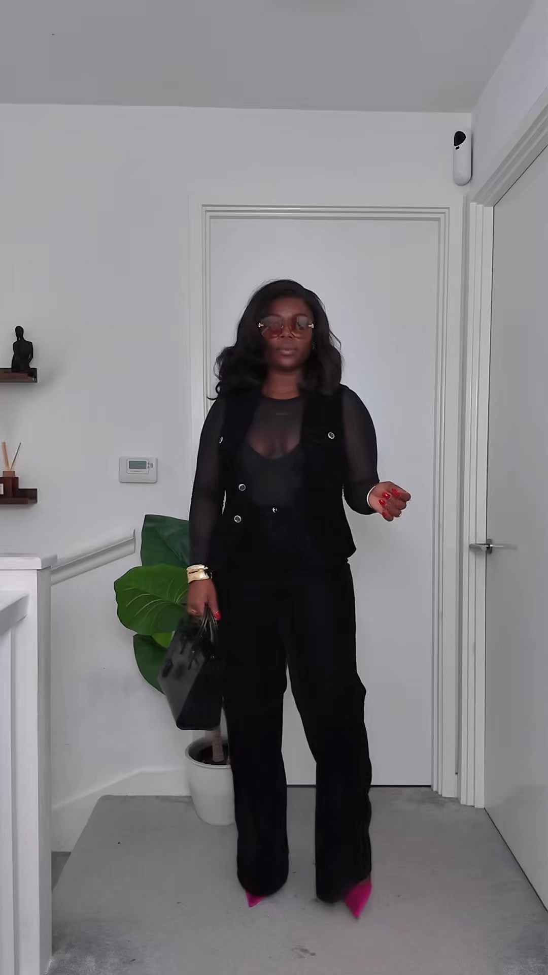 The waistcoat runs small, so you might want to size up. I wear a Uk size 14 but I am wearing Uk 18 down and 16 up.

#LTKmodest #LTKworkwear #LTKuk