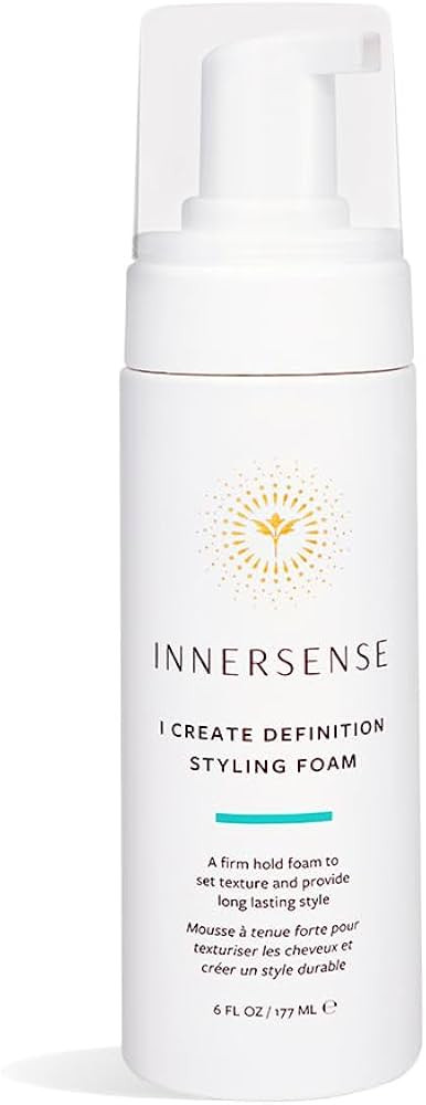 INNERSENSE Organic Beauty - Natural I Create Definition Styling Foam | Clean Haircare For Long-La... | Amazon (US)
