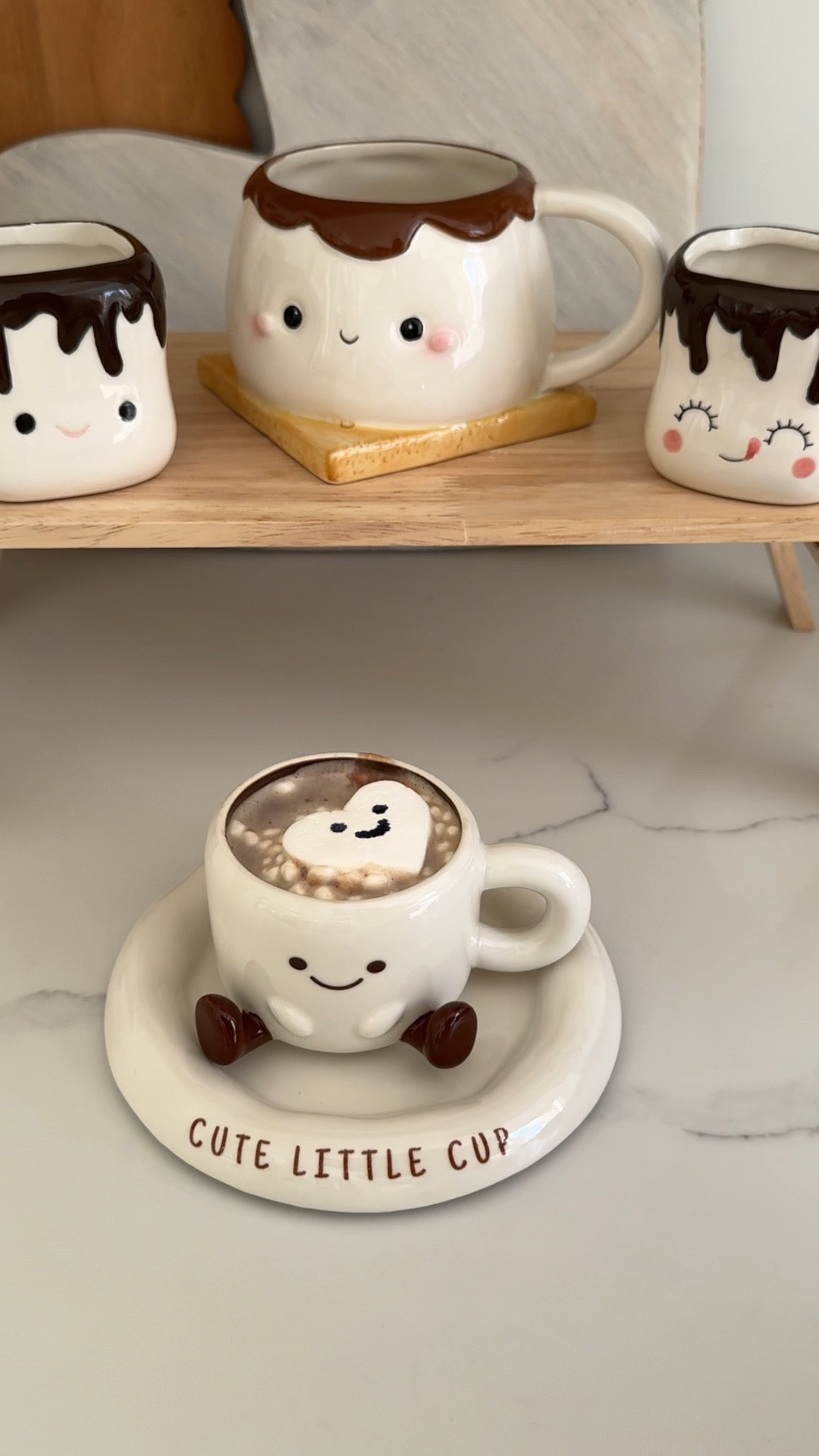 Cutie Pie Mug & Saucer Set 🥹 

#LTKmorningroutine #LTKValentine #LTKSeasonal