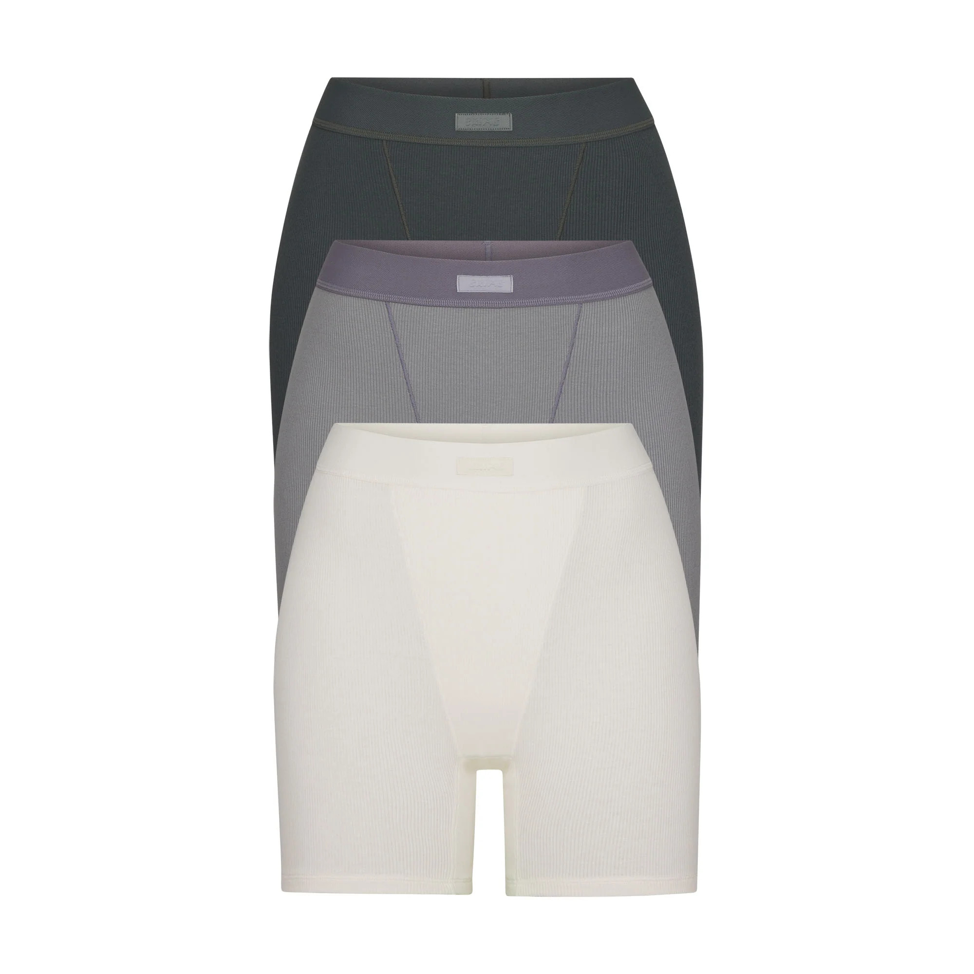 COTTON RIB BOXER PACK | SKIMS (US)