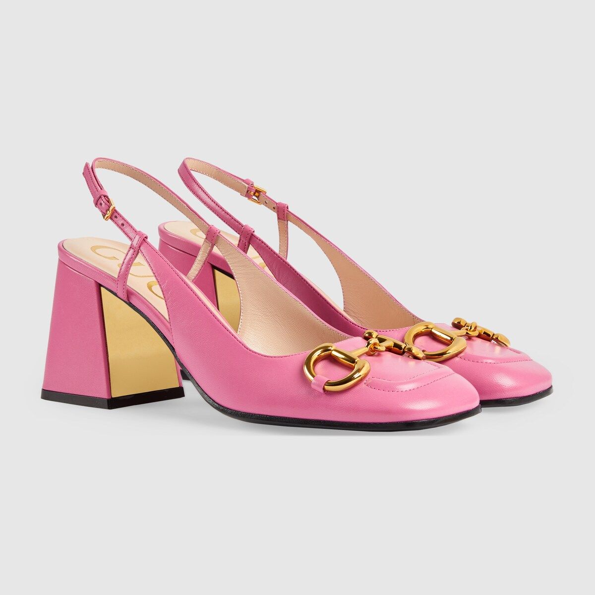 Women's mid-heel slingback with Horsebit | Gucci (UK)