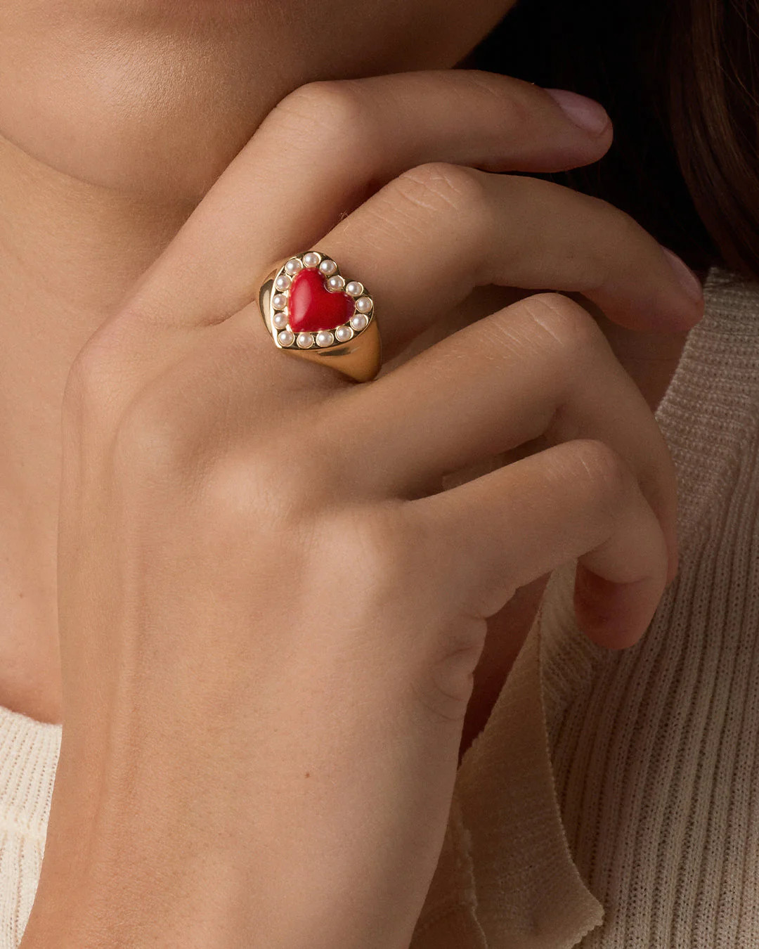 Love Pearl Ring | gorjana