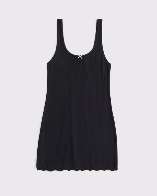 Women's Pointelle Nightie | Women's Sleepwear & Loungewear | Abercrombie.com | Abercrombie & Fitch (US)