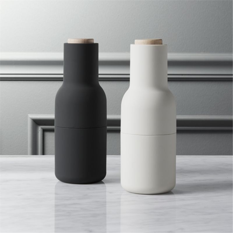 2-Piece Neutral Salt and Pepper Grinder Set + Reviews | CB2 | CB2