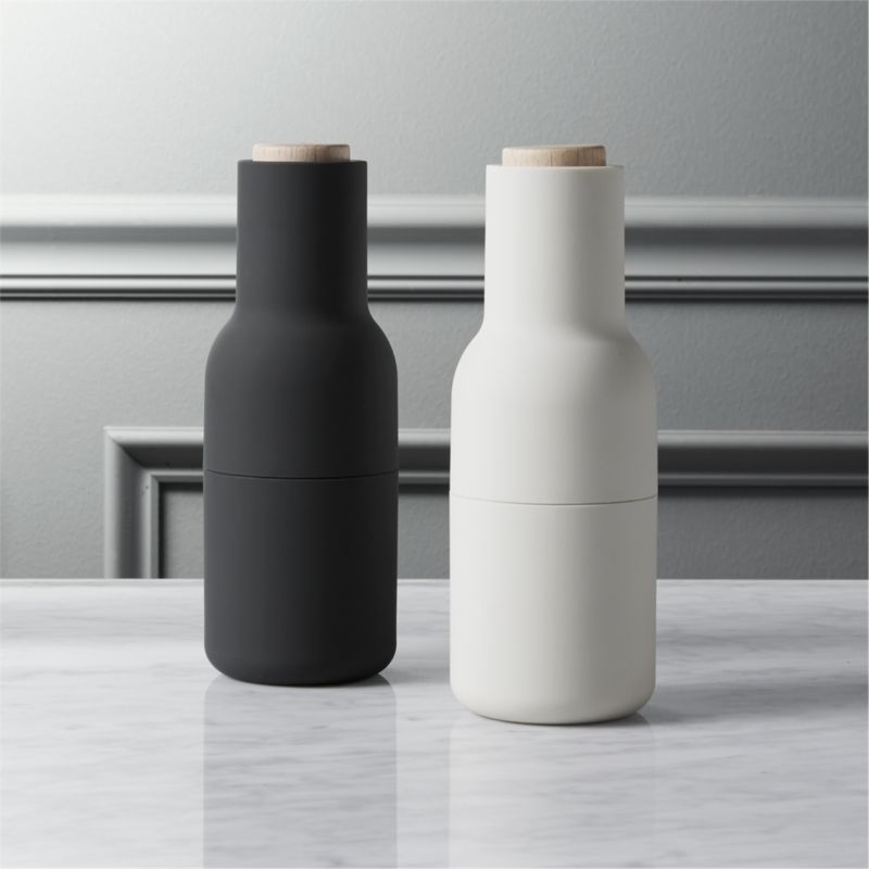 2-Piece Neutral Salt and Pepper Grinder SetIn stock and ready to ship. ZIP Code 90001Change Zip ... | CB2