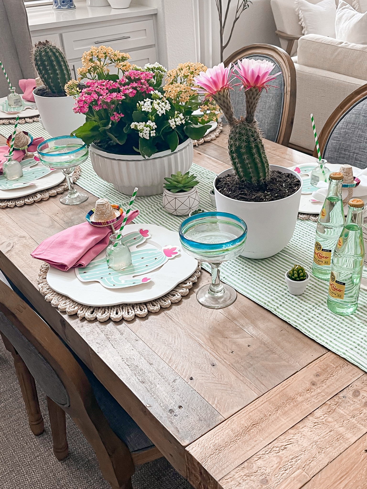 Cinco de Mayo party inspo 
Cinco de Mayo tablescape 
Cactus themed party 

#LTKhome #LTKsalealert #LTKSeasonal