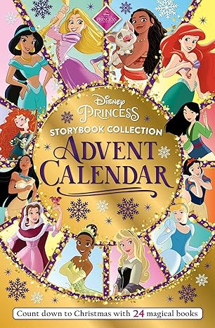 Disney Princess: Storybook Collection Advent Calendar: A Festive Countdown with 24 Books | Amazon (US)