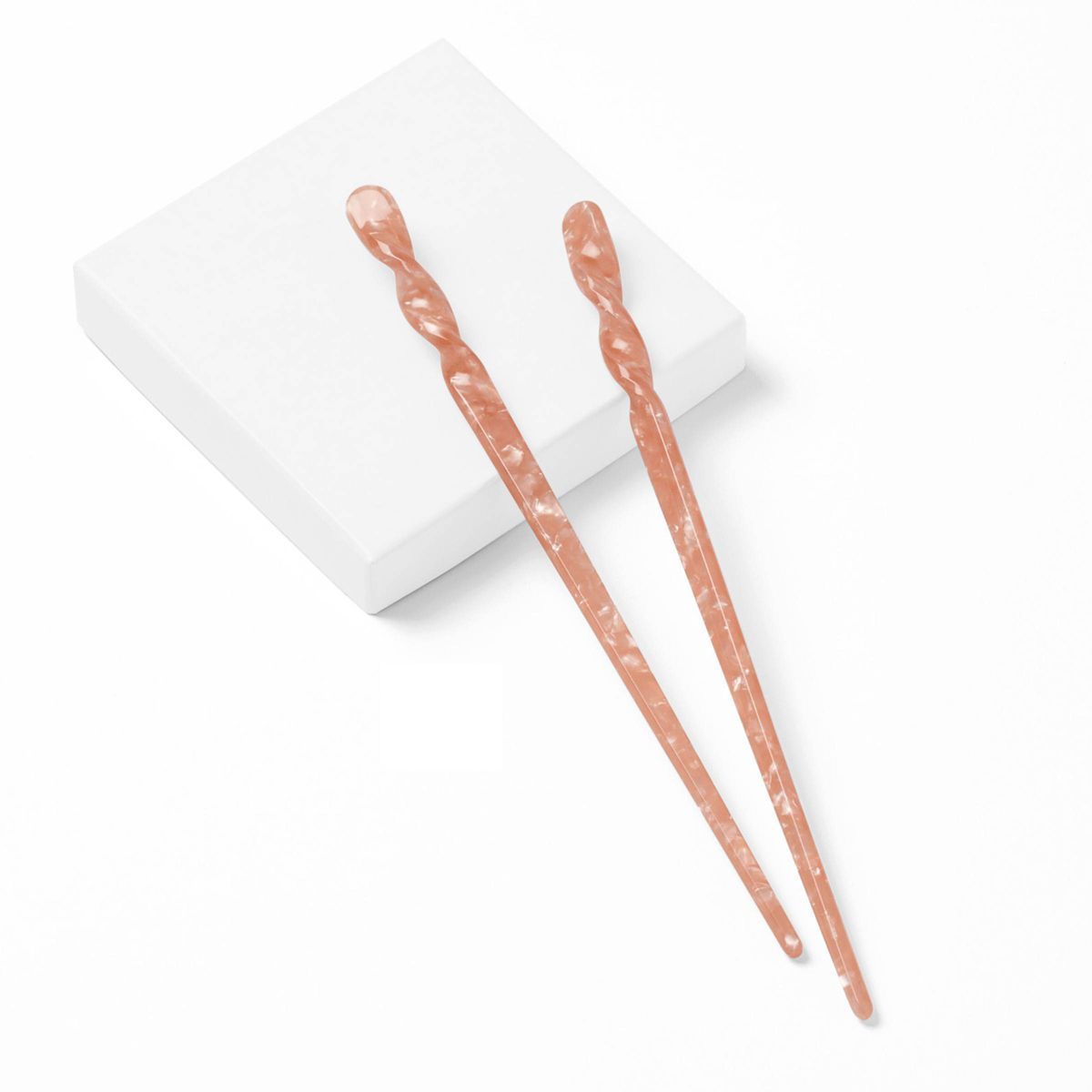 The Hair Edit Marble Pin Up Twists Hair Sticks - 2ct | Target