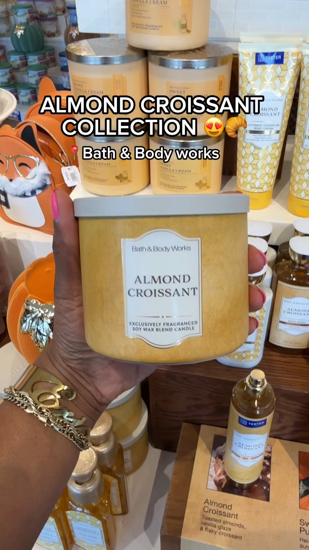 Okay Bath & Body Works… ALMOND CROISSANT?! 😍🥐 If you love sweet bakery scents, you need to smell this collection!
#bathandbodyworks #fallfinds #fragrance

#LTKSeasonal #LTKHome #LTKselfcare