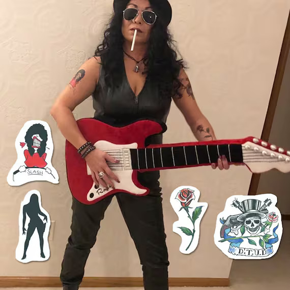 Slash Inspired Temporary Tattoo Set  Slash Tattoos / Slash - Etsy | Etsy (US)