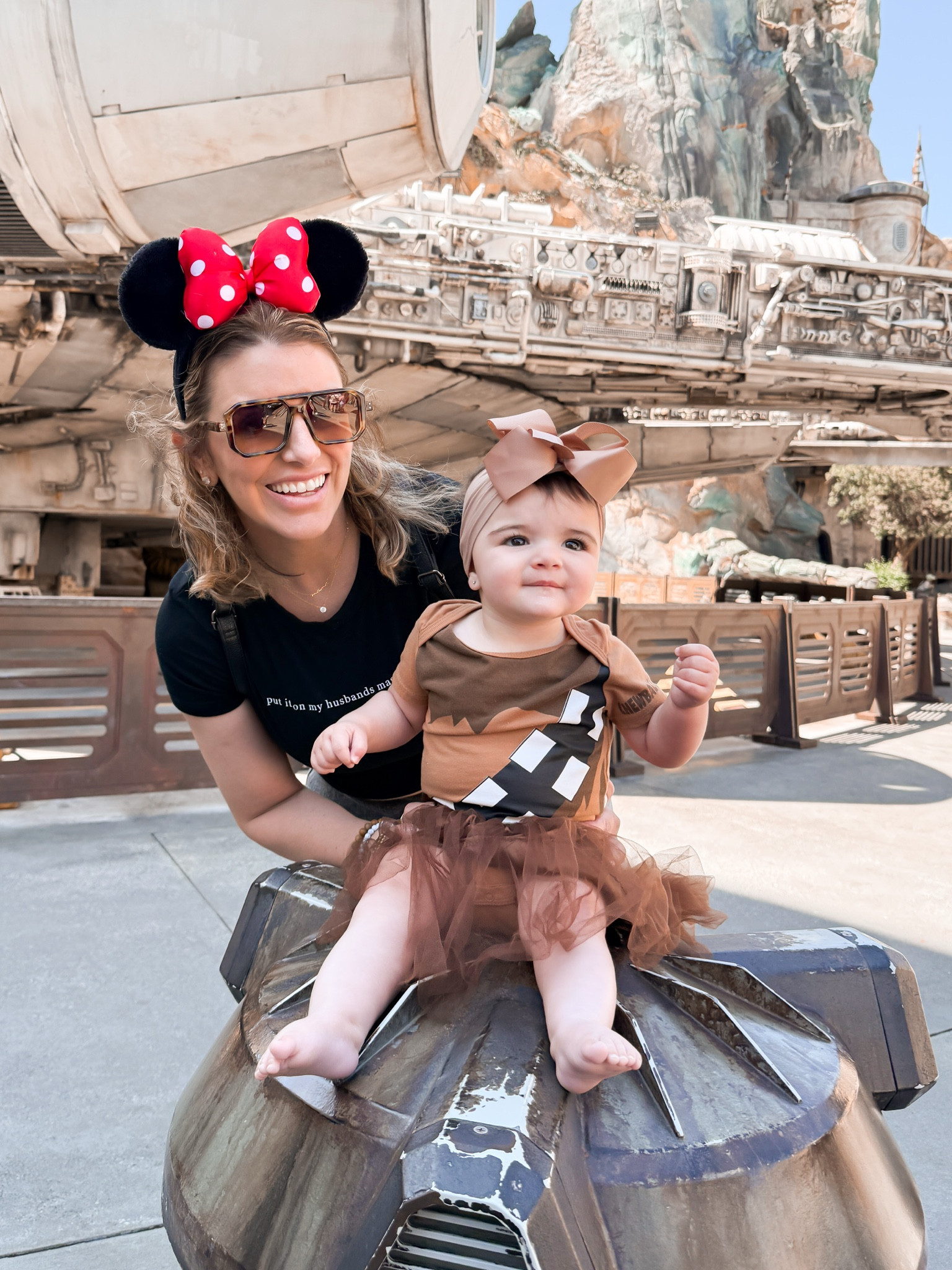 Disney outfit. 
Star Wars outfit for baby. 
#disney #starwsrs #babyoutfit #chewbacca #disney #disneypark

#LTKBaby #LTKTravel #LTKKids