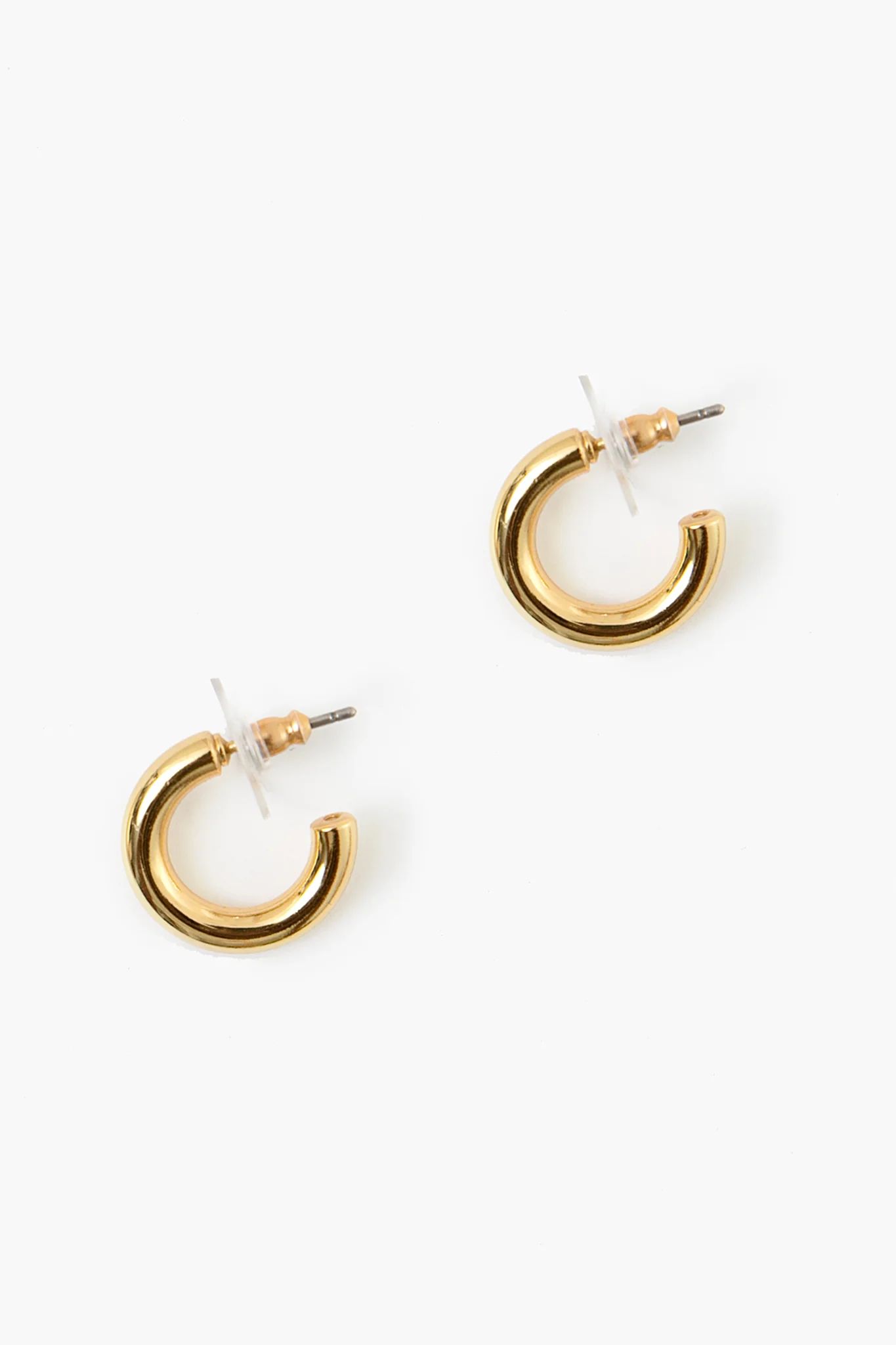 Gold Mini Hoop Earrings 
                Tuckernuck Jewelry | Tuckernuck (US)