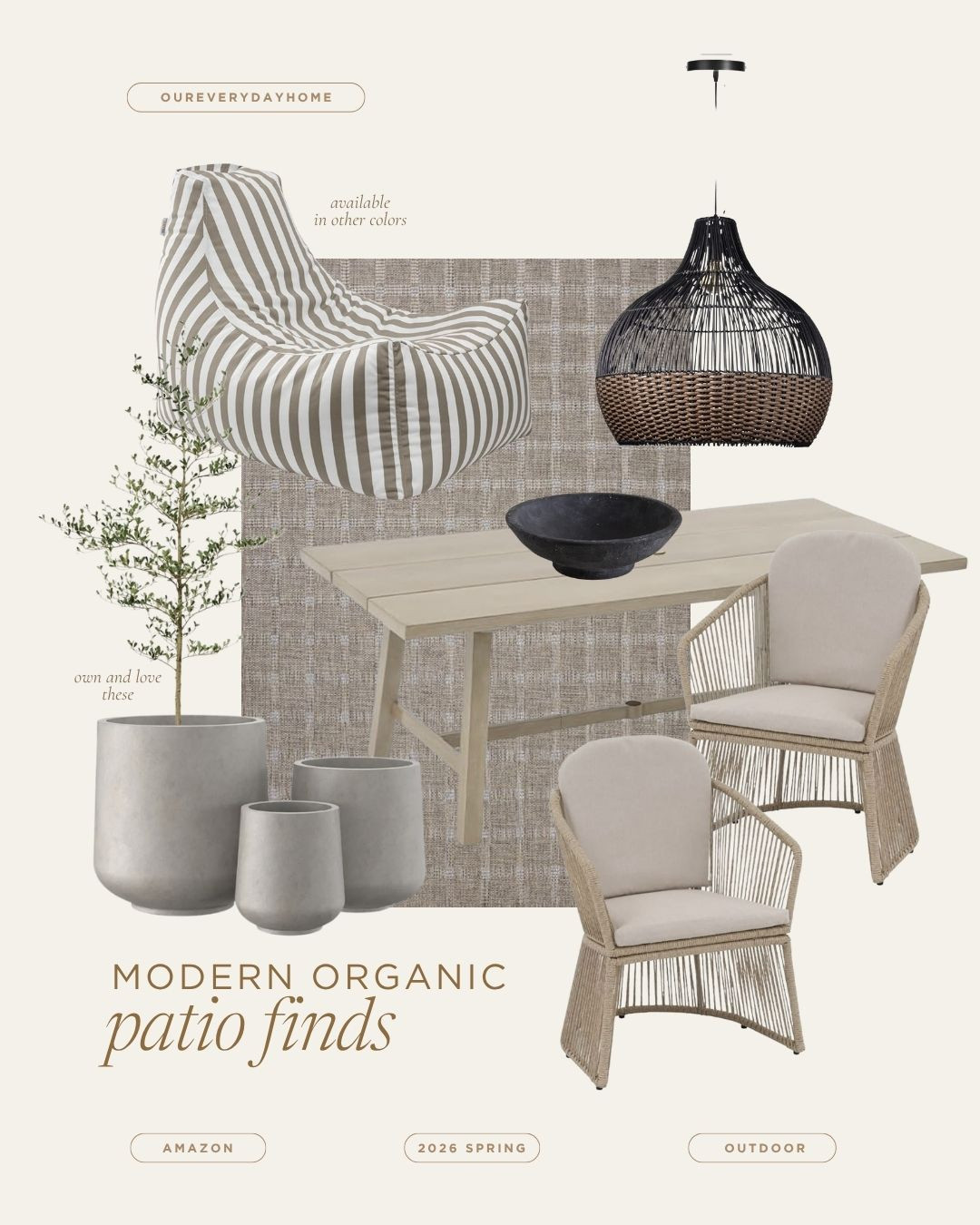These patio essentials are perfect for creating a cozy outdoor space. #outdoorliving #patiofun 

 #LTKSeasonal #LTKHome