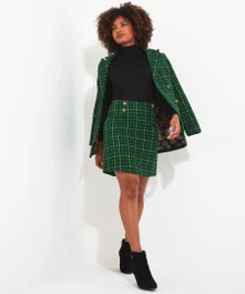 Beautifully Bold Check Skirt | Joe Browns