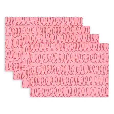 Kate Spade New York Placemats, Reversible, 100% Cotton, Machine Washable | Wayfair North America
