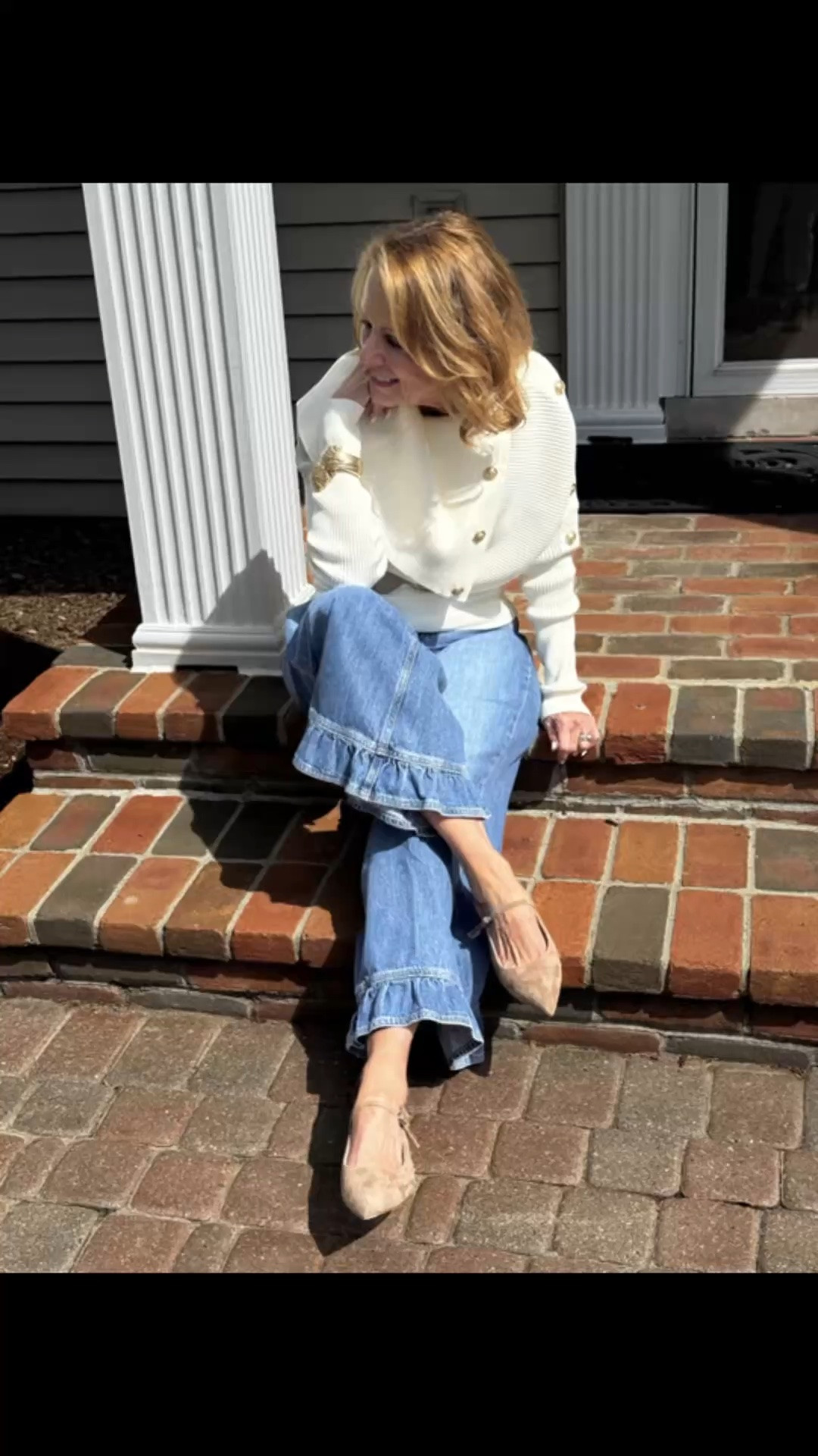 Looooove these jeans!!  Really!!!! 

Make sure you size down!!