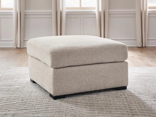 Bridgemont Oversized Accent Ottoman, Stone | Ashley