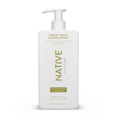 Native Fall Seasonal Desert Grass & Sandalwood Moisturizing Shampoo - 16.5 fl oz | Target