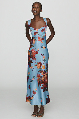 Jocelyn Sleeveless Slip Midi Dress by Maeve | Anthropologie (US)